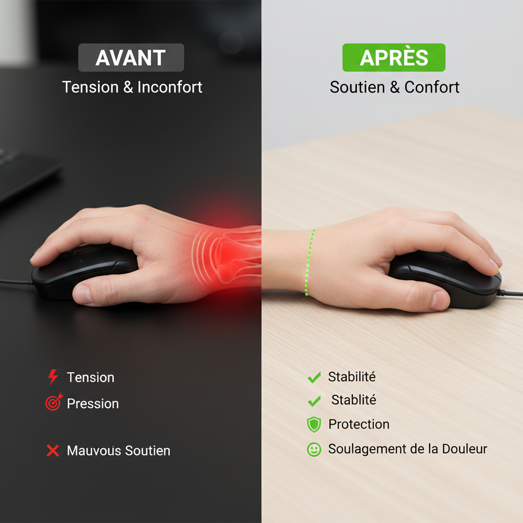 Attelle poignet entorse